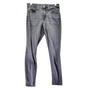 Universal Thread Jeans Womens 6/28R Gray High Rise Skinny